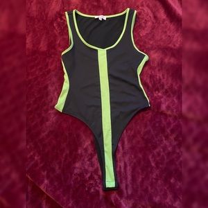 Neon Stripe Bodysuit